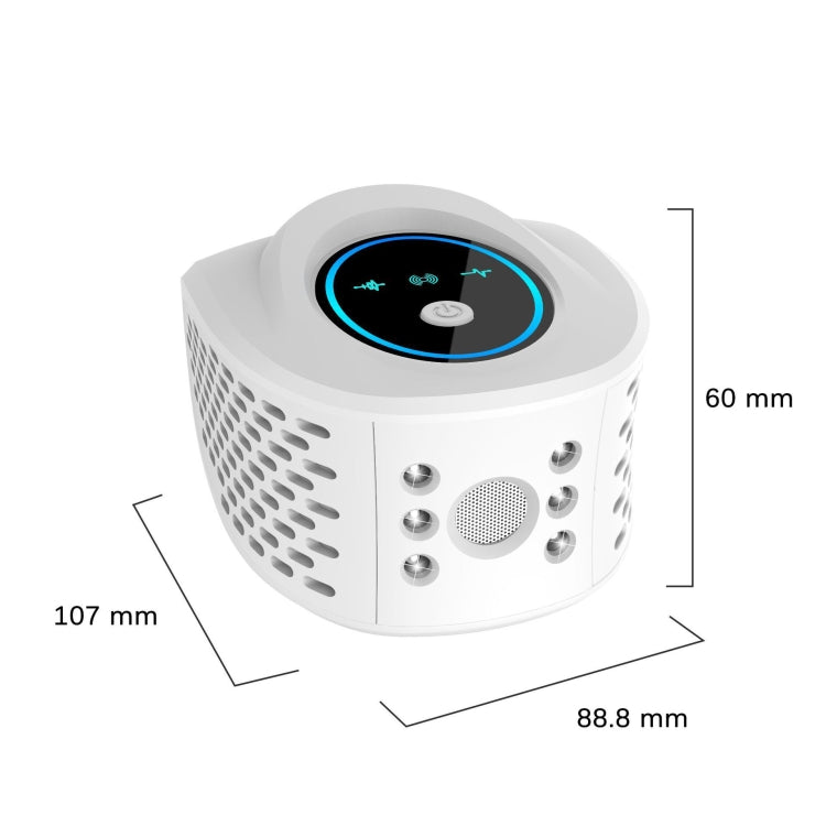 QSQ218 Multifunctional LED Household Indoor High-power Ultrasonic Mouse Repellent EU Plug(White) - free shipping - PMc TechLife - Order now!