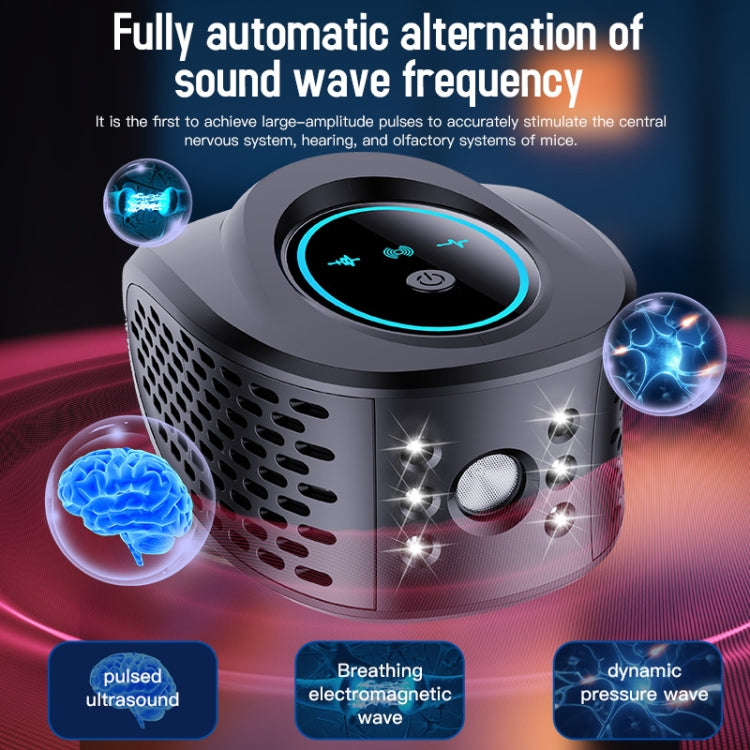 QSQ218 Multifunctional LED Household Indoor High-power Ultrasonic Mouse Repellent US Plug(White) - Repellents by PMc TechLife | Online Shopping South Africa | PMc TechLife | Buy Now Pay Later Mobicred