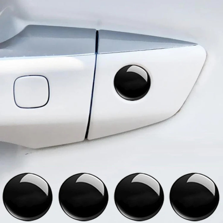10pcs Car Modification Protection Keyhole Anti-Blocking Sticker(Light Black) - Decorative Sticker by PMC TechLife | Online Shopping South Africa | PMC TechLife | Buy Now Pay Later Mobicred