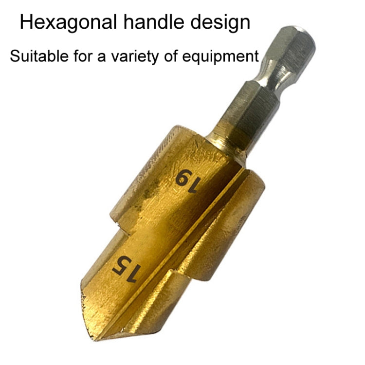 Hexagonal Shank PPR Step Drill Bits Leak Repairing And Connecting Tools, Model: #25 - Drill & Drill Bits by PMc TechLife | Online Shopping South Africa | PMc TechLife | Buy Now Pay Later Mobicred