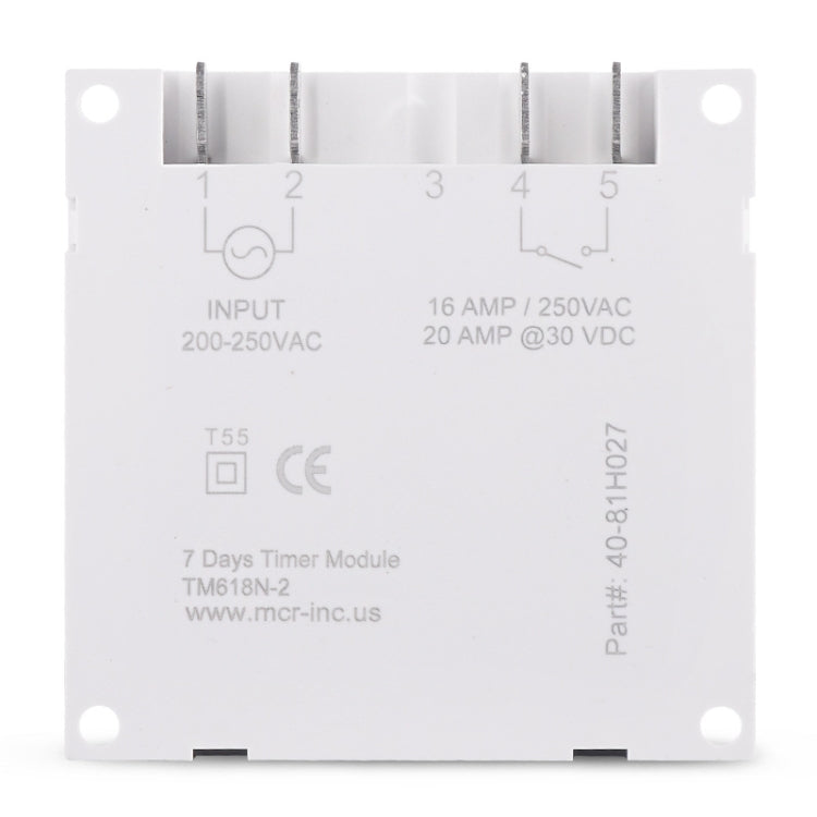 SINOTIMER TM618N-3 24V 7 Days Weekly Programmable Digital Electronic Timer Switch - Switch by SINOTIMER | Online Shopping South Africa | PMC TechLife | Buy Now Pay Later Mobicred