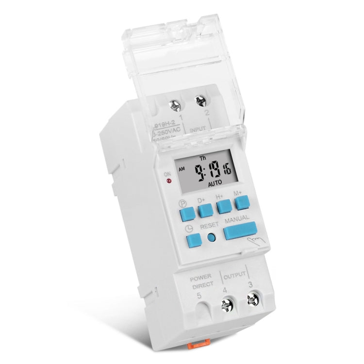 SINOTIMER TM919H-4 12V 16A DIN Rail 4 Pins Voltage Output Digital Switch Timer Automatic Cycle Timing Controller - Switch by SINOTIMER | Online Shopping South Africa | PMC TechLife | Buy Now Pay Later Mobicred