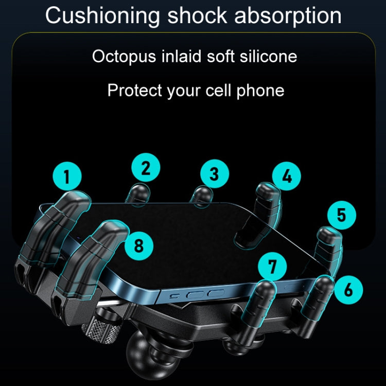 Kewig Motorcycle Octopus Holder Anti-Theft Motorcycle Cell Phone Mounts, Model: M26-C4 - free shipping - PMC TechLife - Order now!
