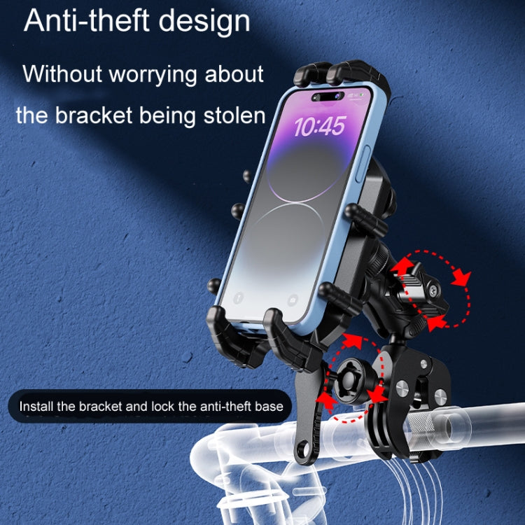 Kewig Motorcycle Octopus Holder Anti-Theft Motorcycle Cell Phone Mounts, Model: M26-C7 - free shipping - PMC TechLife - Order now!