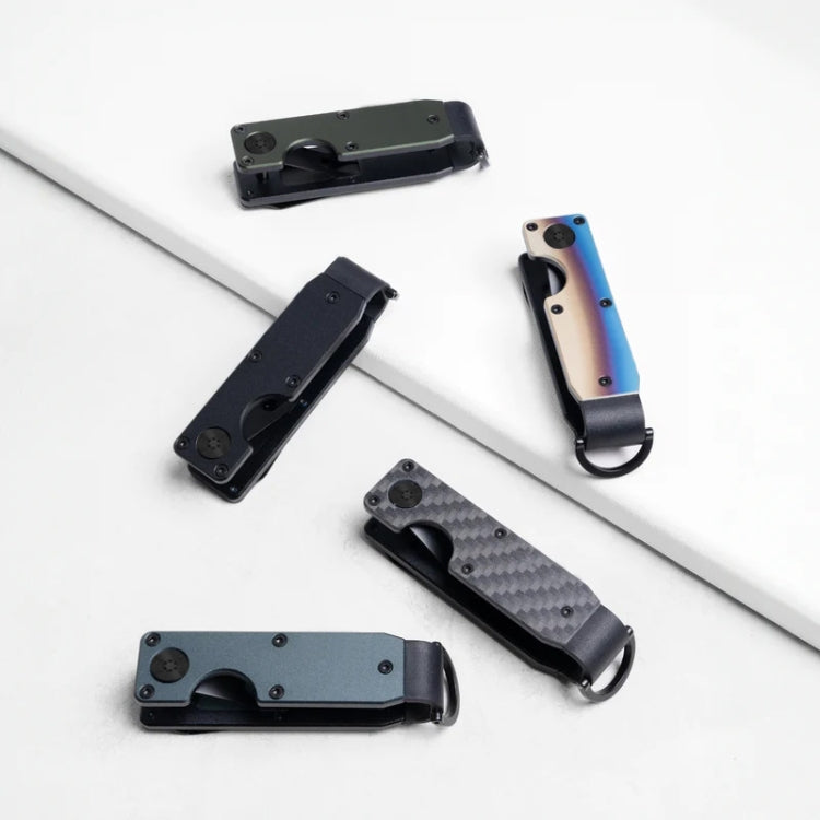 Compact Key Organizer Metal Key Chain Can Hold 2-6 Keys Gradient Color - Key Rings by PMC TechLife | Online Shopping South Africa | PMC TechLife | Buy Now Pay Later Mobicred