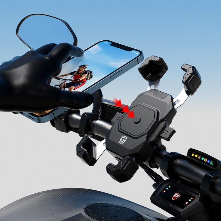 Kewig Motorcycle Navigation Phone Holder Outdoor Riding Charging Bracket, Model: M11-G2-A2 - Holder by Kewig | Online Shopping South Africa | PMC TechLife | Buy Now Pay Later Mobicred