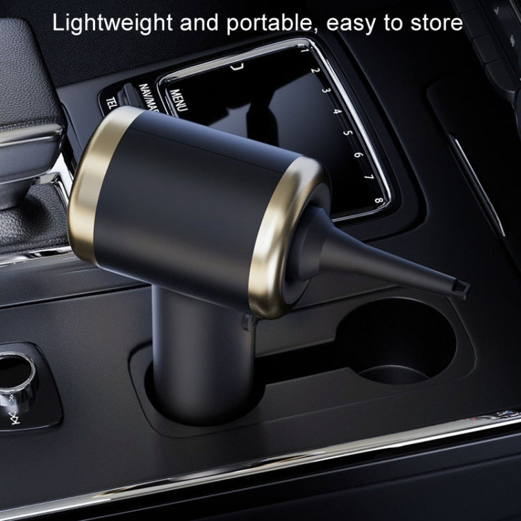 Car Vacuum Cleaner Vacuum Blower Dual Purpose Wireless Mini Vacuum Cleaner(White Silver) - Vacuum Cleaner by PMC TechLife | Online Shopping South Africa | PMC TechLife | Buy Now Pay Later Mobicred