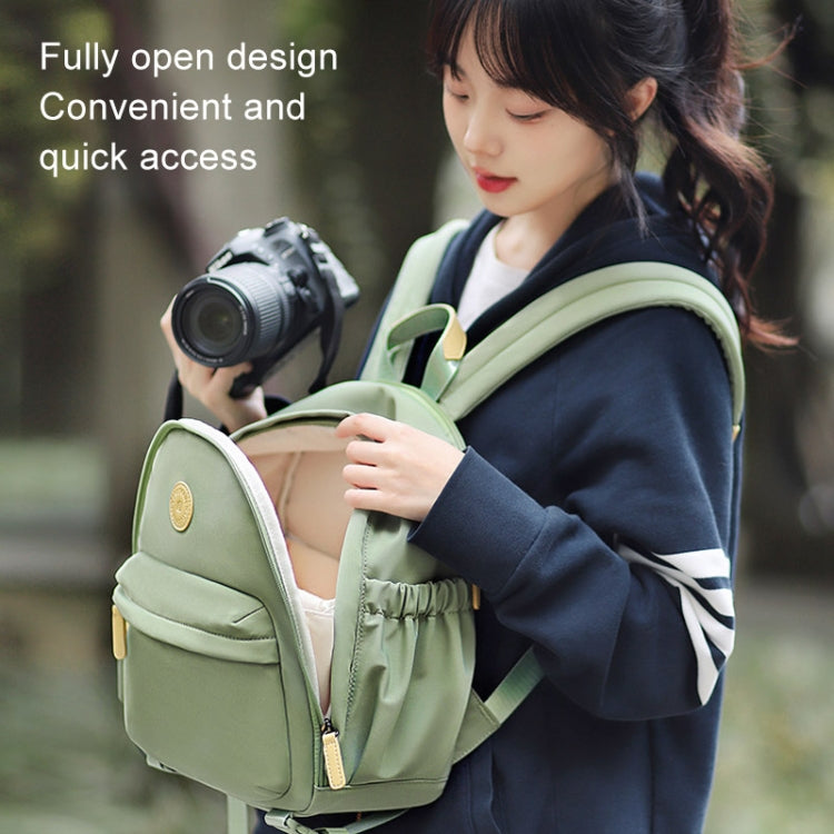 Cwatcun D125 Small Shoulder Camera Bag Casual Commuter DSLR Backpack(Black) - free shipping - PMC TechLife - Order now!