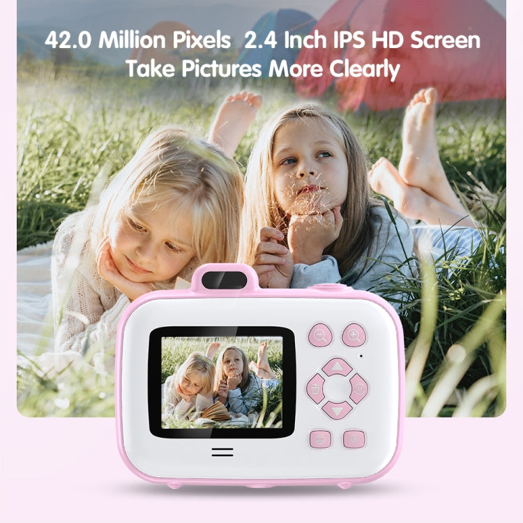 2.4-Inch Smart Digital Kids Thermal Printing Camera With Printing Paper, Color: 503J Blue Fixed Focus - Children Cameras by PMC TechLife | Online Shopping South Africa | PMC TechLife | Buy Now Pay Later Mobicred