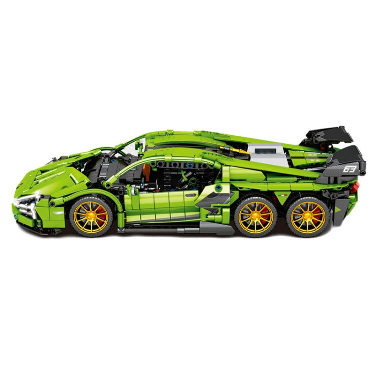 SEMBO 701001 1:14 Sports Racing Car Model Building Blocks Puzzle Assembly Children Toy - Building Blocks by SEMBO | Online Shopping South Africa | PMC Jewellery | Buy Now Pay Later Mobicred