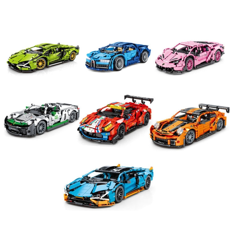 SEMBO 8553 1:14 Sports Racing Car Model Building Blocks Puzzle Assembly Children Toy - Building Blocks by SEMBO | Online Shopping South Africa | PMC Jewellery | Buy Now Pay Later Mobicred