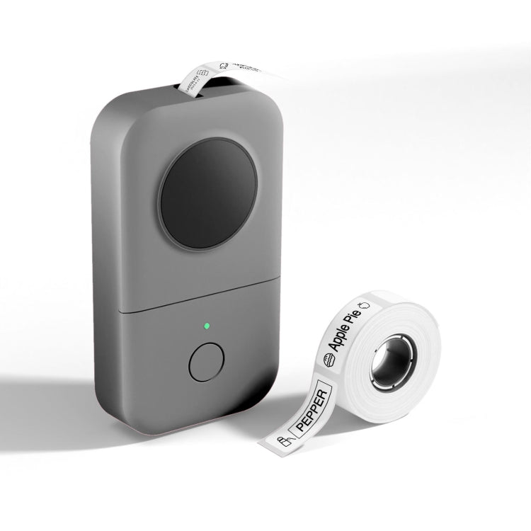 Phomemo D30 Thermal Label Printer Portable Bluetooth Mini Label Maker Machine With 1 Roll Paper Gray - free shipping - PMC TechLife - Order now!