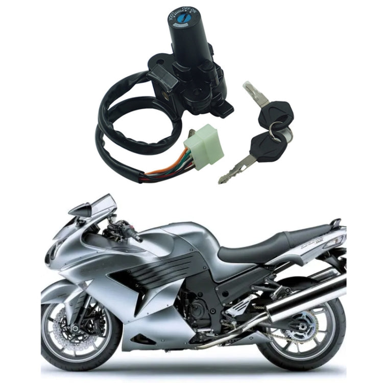For Kawasaki ZXR400/ZZR400/ZZR600 Ignition Switch Starter Lock - Theft Protection by PMC Jewellery | Online Shopping South Africa | PMC Jewellery | Buy Now Pay Later Mobicred