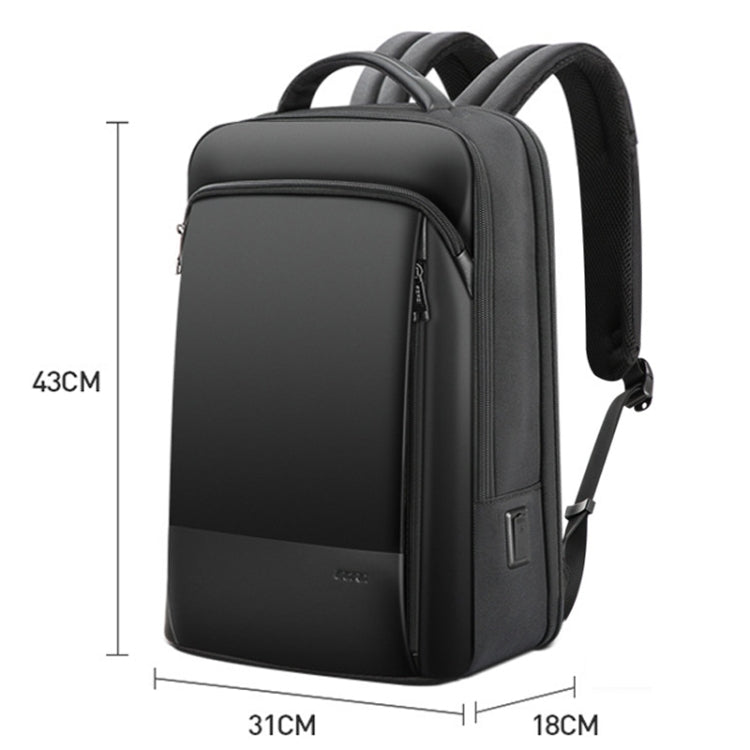 Bopai 61-53111 Large-capacity Waterproof Business Laptop Backpack With USB+Type-C Port(Black) - Backpack by Bopai | Online Shopping South Africa | PMC Jewellery | Buy Now Pay Later Mobicred