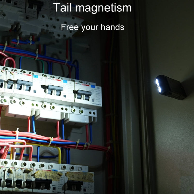 V20 Portable Keychain Light Rechargeable Bright Mini Flashlight(White Red Light) - free shipping - PMc TechLife - Order now!