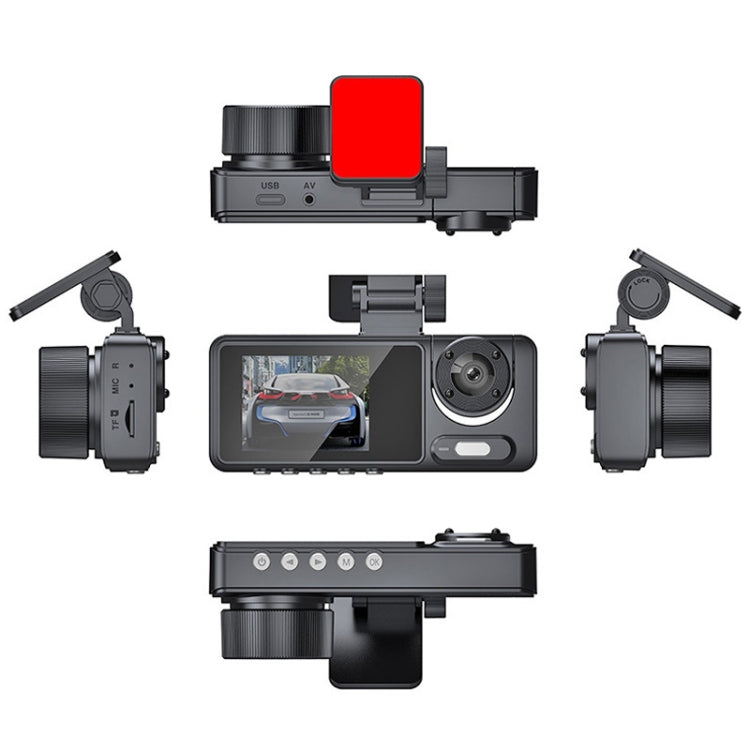 High-Definition Night Vision Driving Recorder, Model: Triple Recording With WIFI Mobile Playback - free shipping - PMC TechLife - Order now!