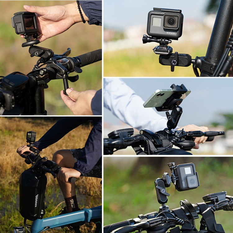 XILETU Sports Camera Mobile Phone Quick Release Motorcycle Bicycle Bracket - Bicycle Handlebar Mount by XILETU | Online Shopping South Africa | PMC TechLife | Buy Now Pay Later Mobicred