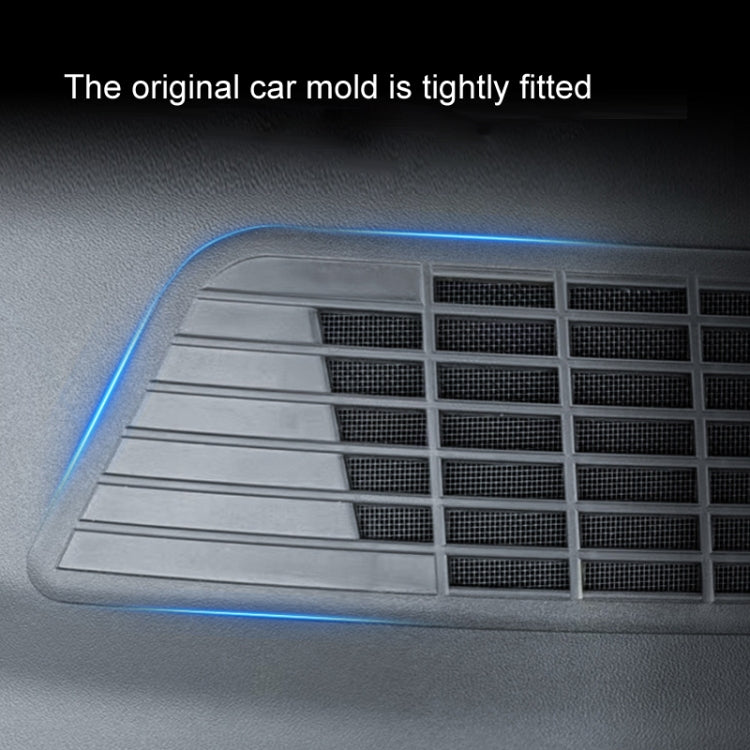 For 2024 Tesla Model 3 Air Inlet Insect Screen Protective Cover(Black) - Car Interior Mouldings by PMC TechLife | Online Shopping South Africa | PMC TechLife | Buy Now Pay Later Mobicred