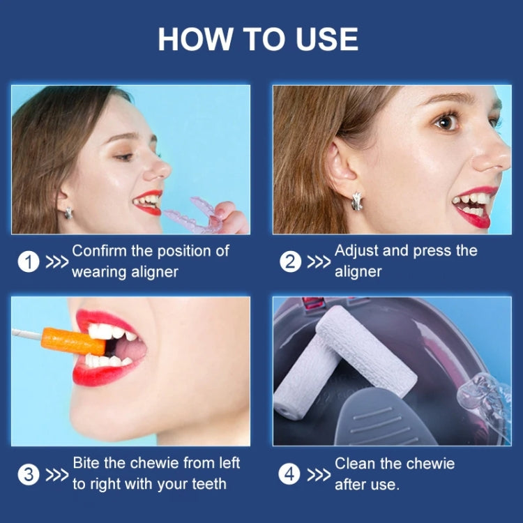 Fawnmum 2pcs /Box Handheld Hollow Cylinder Orthodontic Bite Sticks(Grape) - free shipping - PMc TechLife - Order now!