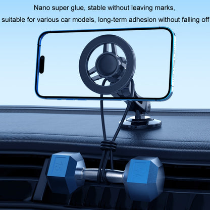 Magsafe Car Magnetic Rotating Adjustable Mobile Phone Holder(Blue) - Car Holders by PMC Jewellery | Online Shopping South Africa | PMC Jewellery | Buy Now Pay Later Mobicred