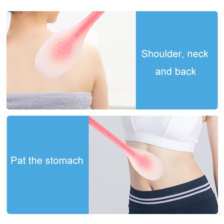 Meridian Points Gua Sha Patting Board Silicone Palm Massage Whacker, Style: Green 38cm - free shipping - PMC TechLife - Order now!