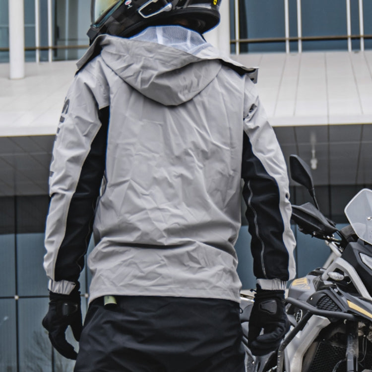 SULAITE Outdoor Motorcycle Riding Full Body Split Raincoat Suit, Size: XXXL(Gray) - free shipping - PMC TechLife - Order now!