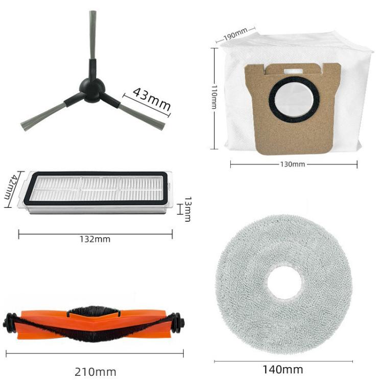 13 In 1  For Xiaomi Robot Vacuum X20 Max Parts Accessories - For Xiaomi Accessories by PMc TechLife | Online Shopping South Africa | PMc TechLife | Buy Now Pay Later Mobicred