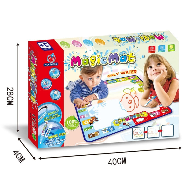 78x78cm Water Doodle Mat Writing Board Mat Magic Pen For Kids, Spec: Set 2 - Drawing Toys by PMC Jewellery | Online Shopping South Africa | PMC Jewellery | Buy Now Pay Later Mobicred