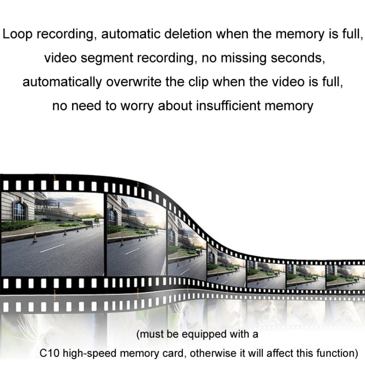 Android ADAS HD Night Vision 1080P USB Driving Recorder, Model: Dual Lens(No Card) - Car DVRs by PMC TechLife | Online Shopping South Africa | PMC TechLife | Buy Now Pay Later Mobicred