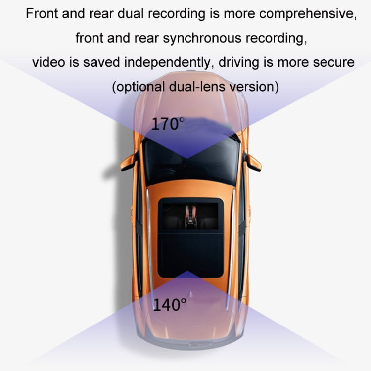 Android ADAS HD Night Vision 1080P USB Driving Recorder, Model: Single Lens WIFI Version(32G Memory Card) - Car DVRs by PMC TechLife | Online Shopping South Africa | PMC TechLife | Buy Now Pay Later Mobicred