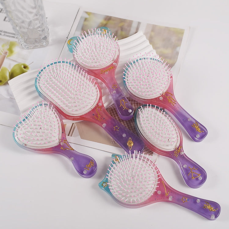 Air Cushion Comb Set Silicone Mold DIY Epoxy Resin Craft Making Mold, Spec: Small Oval 004 - free shipping - PMc TechLife - Order now!