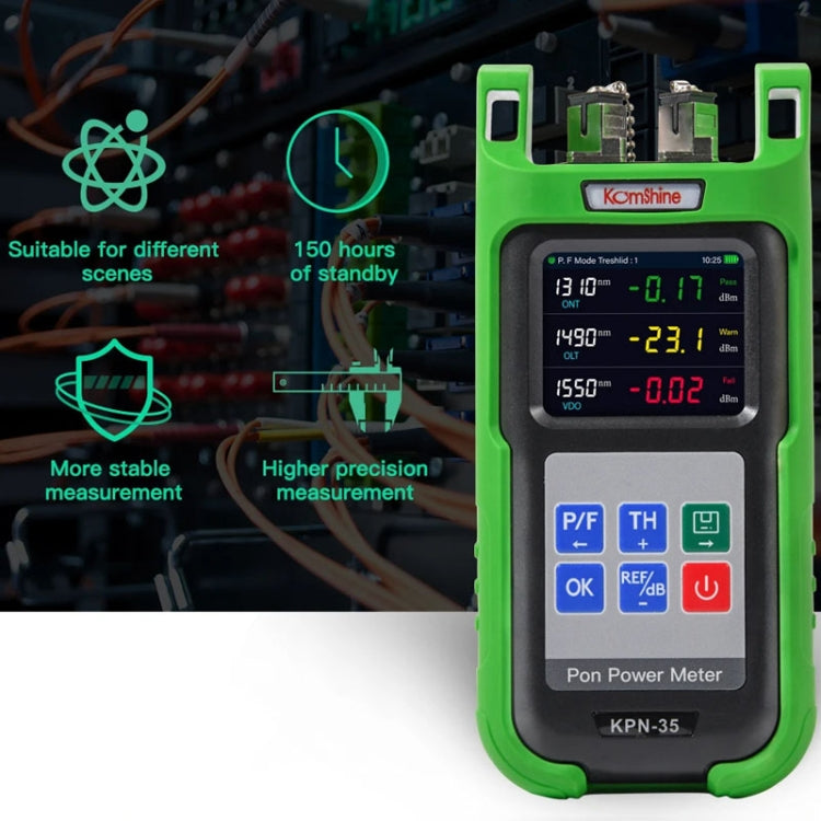 Komshine KPN-35 High Precision PON Optical Power Meter 1310/1490/1550nm Fiber Tester(SC/APC Interface) - free shipping - PMC Jewellery - Order now!