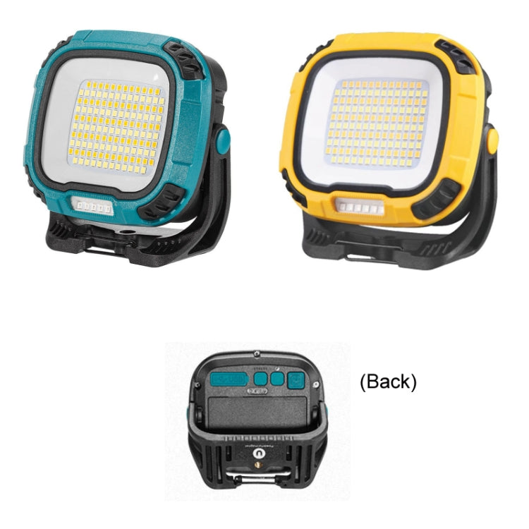 COB Work Lilight Type-C Charging Outdoor Lighting Floodlight(W892-1 Blue Without Battery) - Camping Lighting by PMC Jewellery | Online Shopping South Africa | PMC Jewellery | Buy Now Pay Later Mobicred