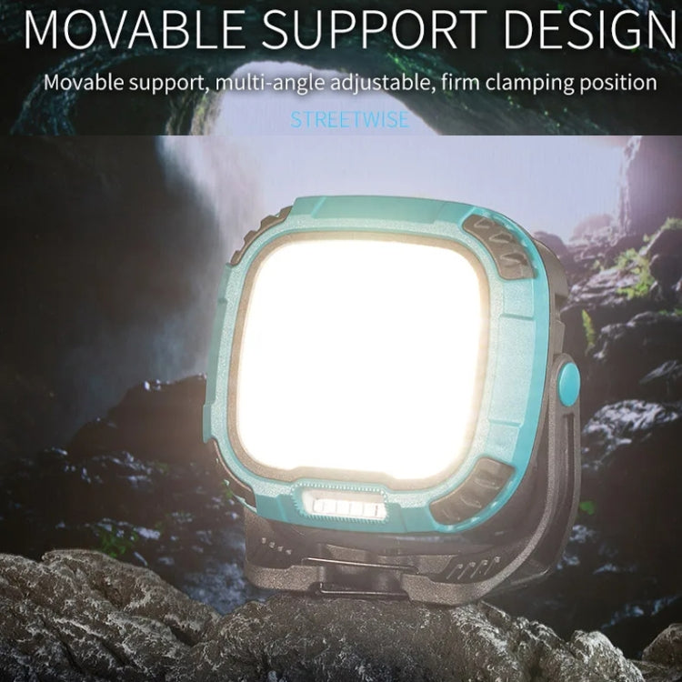 COB Work Lilight Type-C Charging Outdoor Lighting Floodlight(W892-1 Blue Without Battery) - Camping Lighting by PMC Jewellery | Online Shopping South Africa | PMC Jewellery | Buy Now Pay Later Mobicred