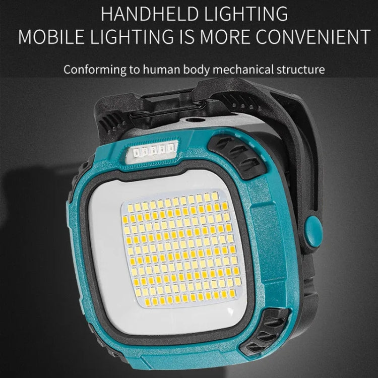 COB Work Lilight Type-C Charging Outdoor Lighting Floodlight(W892-1 Blue Without Battery) - Camping Lighting by PMC Jewellery | Online Shopping South Africa | PMC Jewellery | Buy Now Pay Later Mobicred