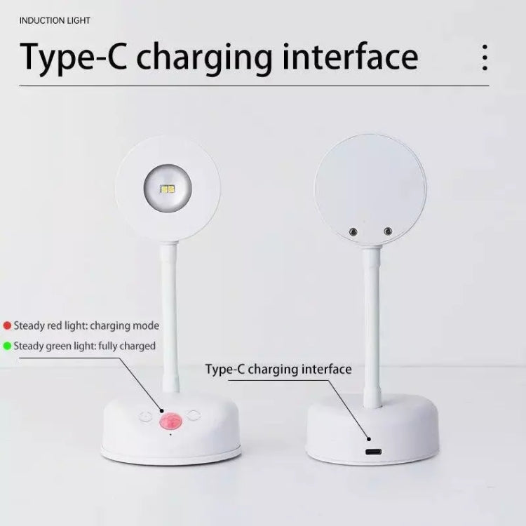 Rechargeable LED Motion Sensor Wireless Spotlight Dimmable Picture Light 2000mAH(Black) - Sensor LED Lights by PMC TechLife | Online Shopping South Africa | PMC TechLife | Buy Now Pay Later Mobicred