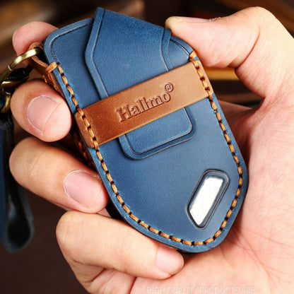 For Kia 2024 Hallmo Car Key Protective Cover, Color: 5 Keys Brown - Car Key Cases by Hallmo | Online Shopping South Africa | PMC Jewellery | Buy Now Pay Later Mobicred