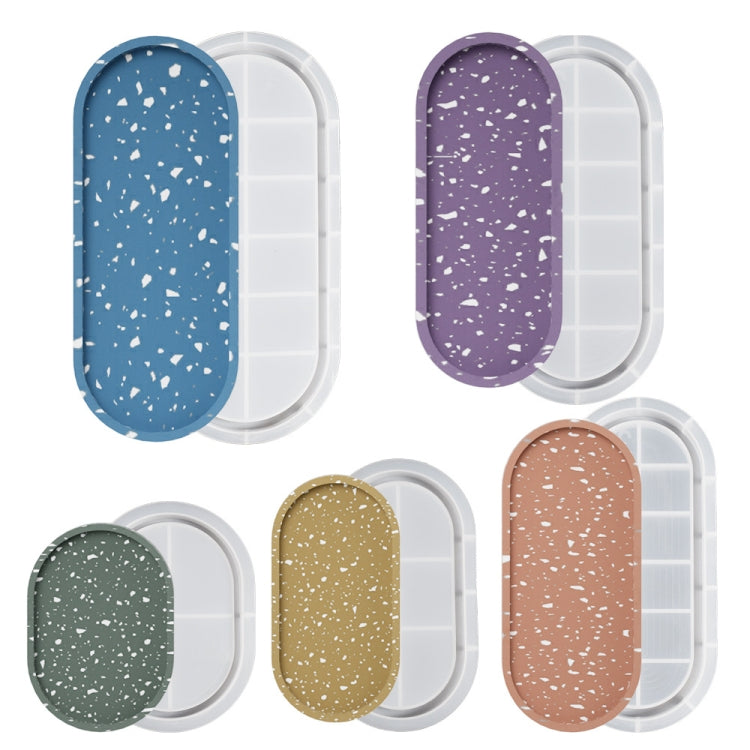 DIY Epoxy Oval Tray Dish Mold Silicone Mold for Flower Pot Base, Spec: 004 - free shipping - PMc TechLife - Order now!