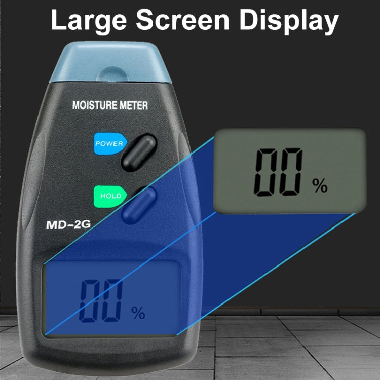 MD-2G 2 Pin LCD Screen Digital Display Wood Moisture and Humidity Detector - PH & Moisture Meter by PMC TechLife | Online Shopping South Africa | PMC TechLife | Buy Now Pay Later Mobicred