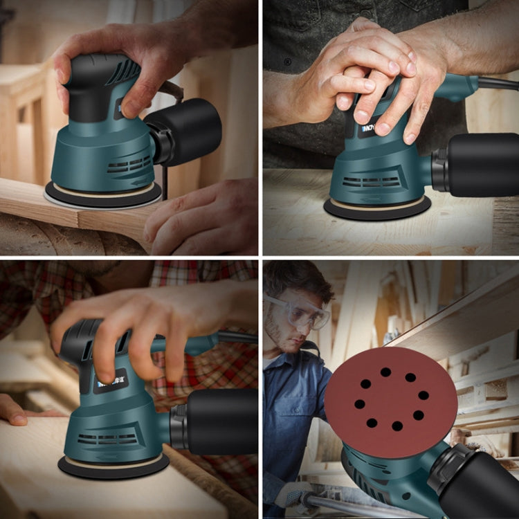 8pcs /Set US Plug MOYI Small Polishing Sandpaper Machine Woodworking Electric Disc Sander - free shipping - PMc TechLife - Order now!