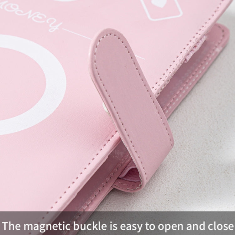 A5 100 Day Savings Challenge Envelope Budget Planner Binder Notebook Handbook, Color: Words Black - Notebooks by PMC TechLife | Online Shopping South Africa | PMC TechLife | Buy Now Pay Later Mobicred