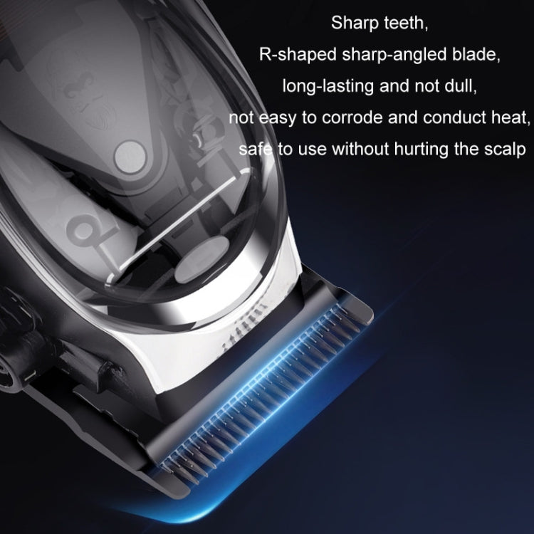 Rechargeable Magnetic Suspension High-speed Electric Hair Clipper(Blue) - free shipping - PMC TechLife - Order now!