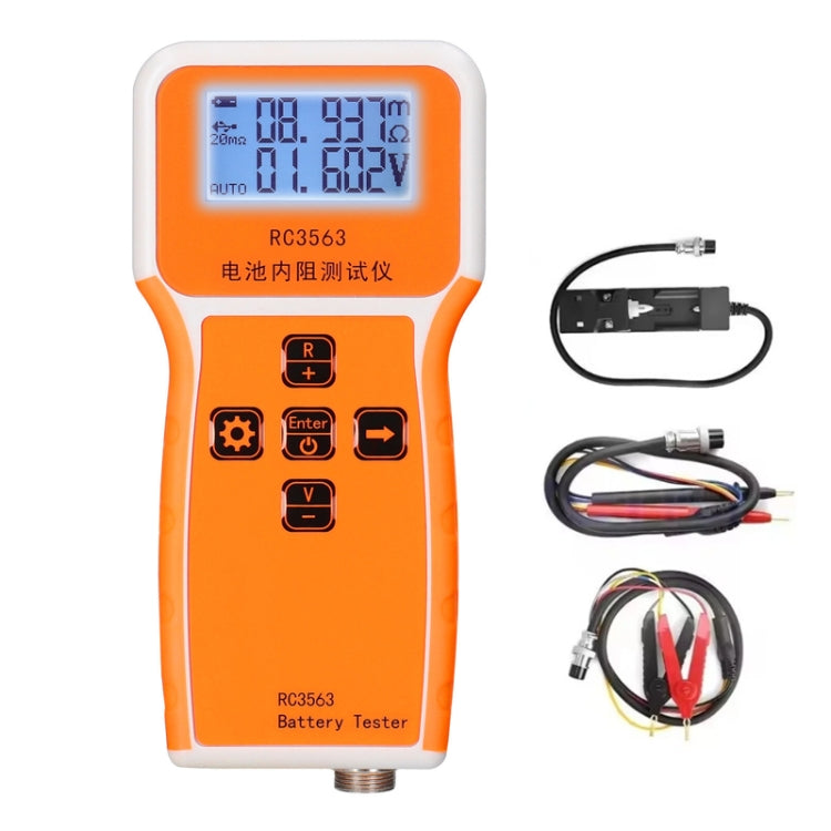 High-Precision Battery Voltage Internal Resistance Tester, Specifications: Host+Probe+Clip+Clamp - Battery & Resistance Tester by PMC TechLife | Online Shopping South Africa | PMC TechLife | Buy Now Pay Later Mobicred