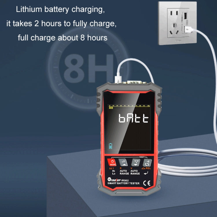 Battery Internal Resistance Tester Lead-Acid Alkaline Lithium Battery Tester, Model: IR502 - free shipping - PMC Jewellery - Order now!