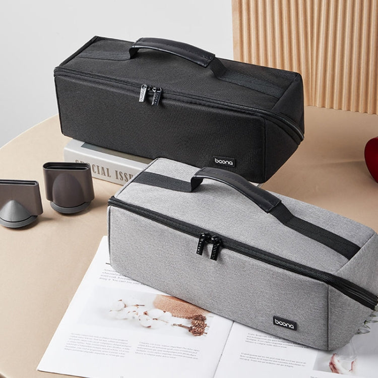 For Dyson Baona BN-DS010 Large Capacity Waterproof Hair Dryer Storage Bag(Black) - free shipping - PMC TechLife - Order now!