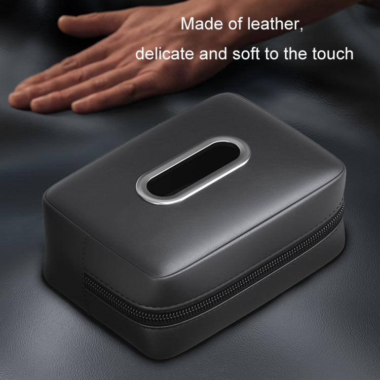 Car Seat Armrest Tissue Box Sun Visor Seat Back Hanging Paper Bag(Red) - Stowing Tidying by PMC TechLife | Online Shopping South Africa | PMC TechLife | Buy Now Pay Later Mobicred