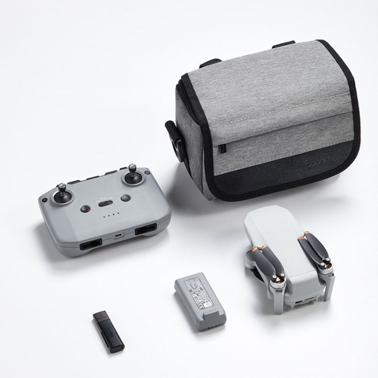 For DJI Mini 4 Pro Baona BN-H016 Portable Waterproof Crossbody Drones Storage Bag(Black) - free shipping - PMC TechLife - Order now!