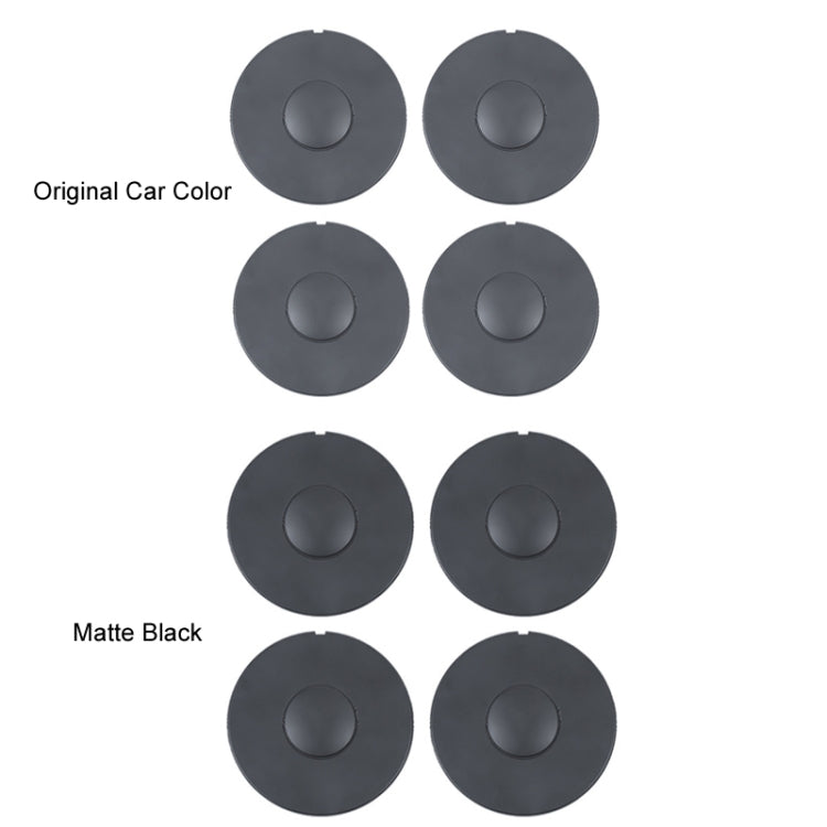 For 2024 Tesla Model 3 4pcs /Set Wheel Center Cover Modification Accessories(Original Car Color) - Wheels Tires & Parts by PMC Jewellery | Online Shopping South Africa | PMC Jewellery | Buy Now Pay Later Mobicred