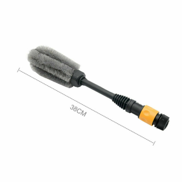 Wheel Hub Brush High Pressure Water-through Soft Bristle Cleaning Brush(40x6x6cm) - Car washing supplies by PMC TechLife | Online Shopping South Africa | PMC TechLife | Buy Now Pay Later Mobicred