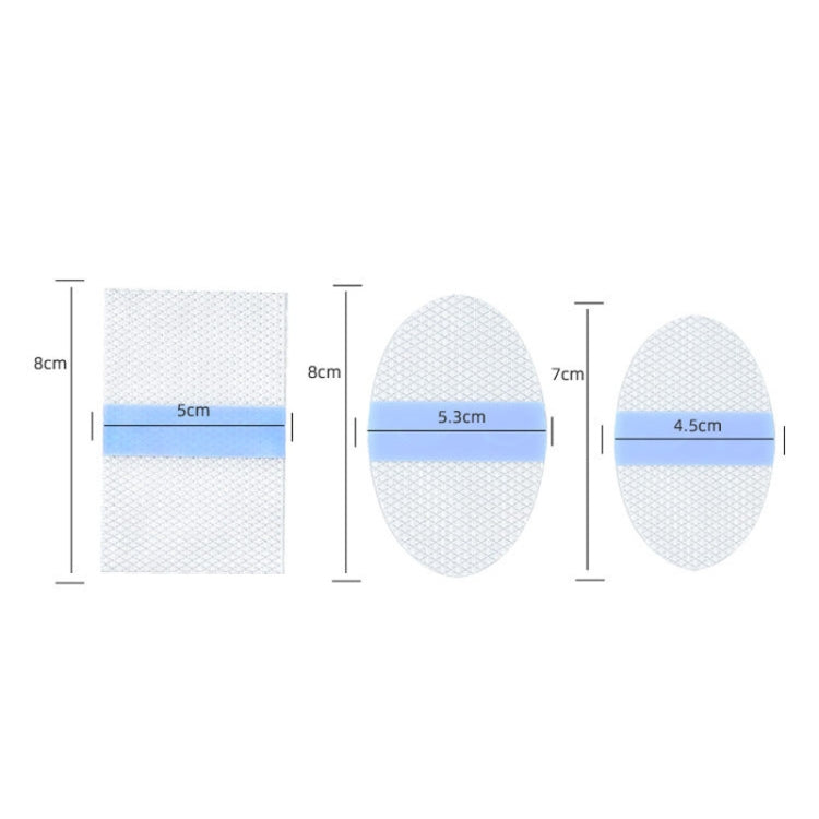 20pcs /Pack Oval Large PU Film Silicone Gel Waterproof Breathable Ear Patch - free shipping - PMC TechLife - Order now!